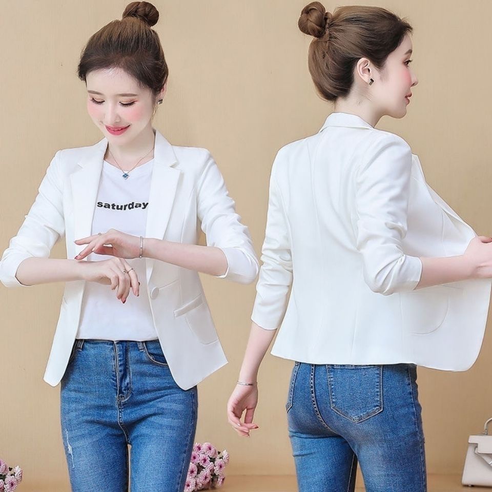 [Hàng Có Sẵn] Áo Khoác Blazer Nữ Phong Cách Hàn Quốc Mới 2022