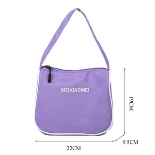 Túi xách ALLGIFT, Túi đeo vai nhỏ dung tích lớn bằng Nylon, ly hợp cổ điển dành cho nữ
