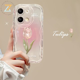 Vivo V30 V29E V27 Y19S V27E V25 V25E V23 V23E Y27Y35 Y36 Y22 Y22S Y12Y20 Y21 Y33S Y30 Y15 Y15S Y16 Y12A Y72 Y11 Y21A Y50 Y20A Y91C V15 V20 Pro Vỏ Silicon Hoa Tulip