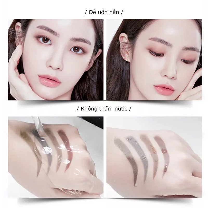 Bút Chì Kẻ Mày Phẩy Sợi 4D Suake Giúp Lông Mày Đậm Và Đẹp