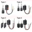 TOPTOOLCX Phụ kiện an ninh xe đạp điện đa năng chống trộm với hai điều khiển từ xa