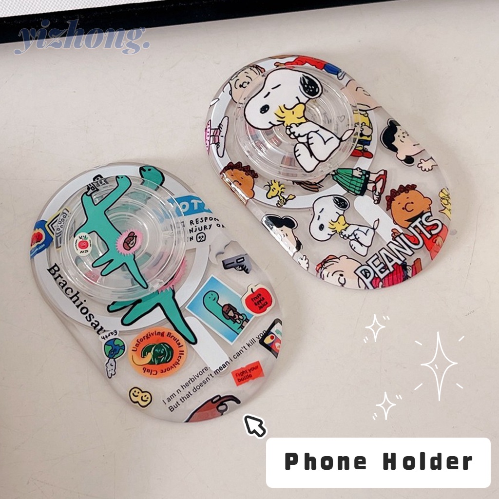 Giá đỡ điện thoại kickstand cartoon snoopy family dinosaur pattern ...