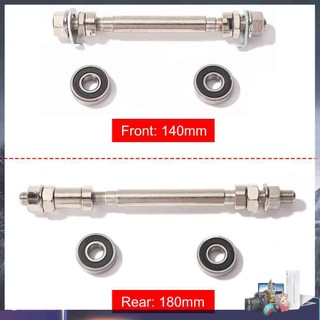 Trục Bánh Xe Trước / Sau Kèm 2 Vòng Bi Cho Xe Đạp MTB
