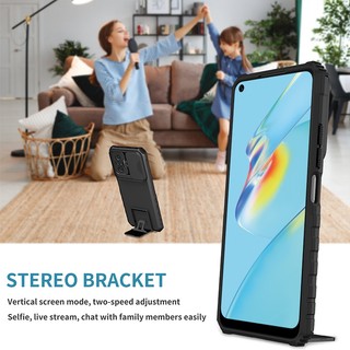 Ốp Lưng Siêu MỏNg ChốNg SốC Có Chân Đỡ Cho OPPO A54 4G 2021