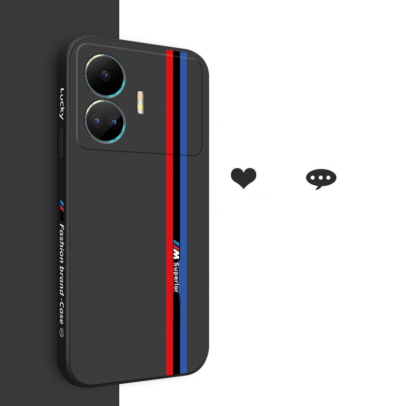 Ốp Điện Thoại Silicon Vuông Mềm Bảo Vệ Camera Cho Realme C55 GT Neo 5 SE C33 GT Neo 3 3T 2 2T