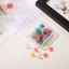 MCODECOVED Pentagram Tacks Đẩy Chân Ảnh Tập Tin Nút Chai Ban 50 Chiếc Trường Văn Phòng Ảnh Văn Phòng Phẩm Bảng Chân