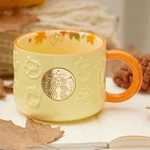 Graby2025 Sáng Tạo Starbucks Cup Fox Gốm Cốc Thu Đông Rừng Cà Phê Lá Phong Acorn Cốc Sữa Cáo Dễ Thương Sóc Cốc Trang Trí Hộ Gia Đình Cốc Nước [Giá Trị CP Tuyệt Vời] — ảnh 6
