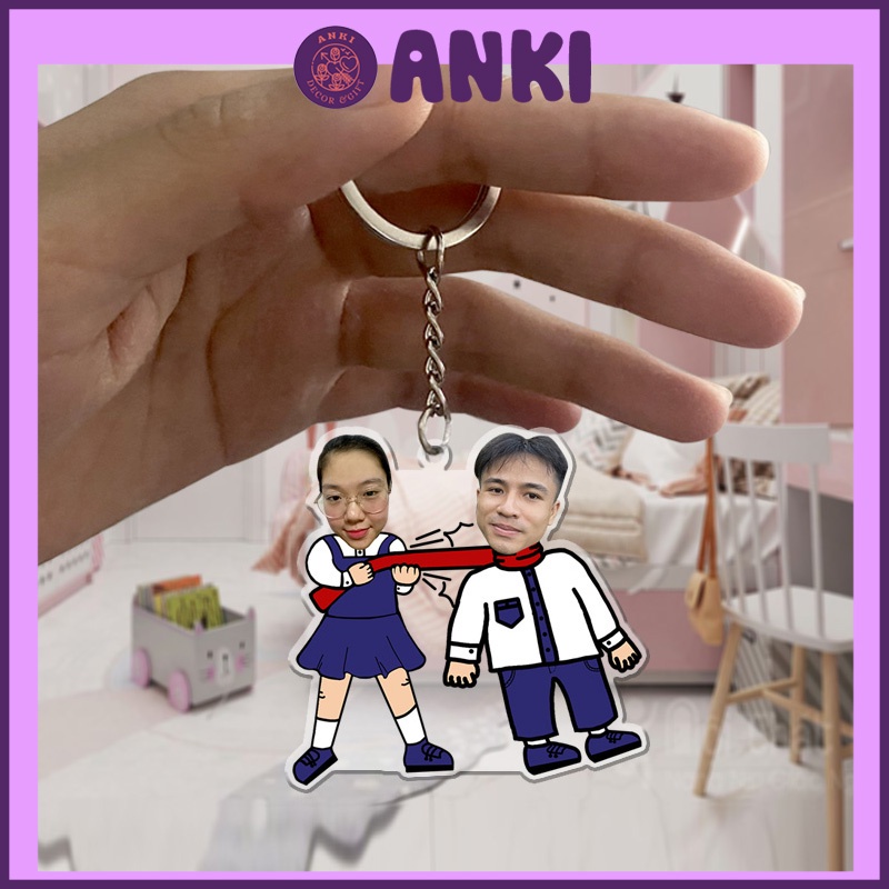 Standee, móc khoá cặp đôi siêu bựa chất, cute, mẫu thiết kế, quà cặp đôi, quà tặng, quà kỷ niệm, sưu tập, móc kháo mica