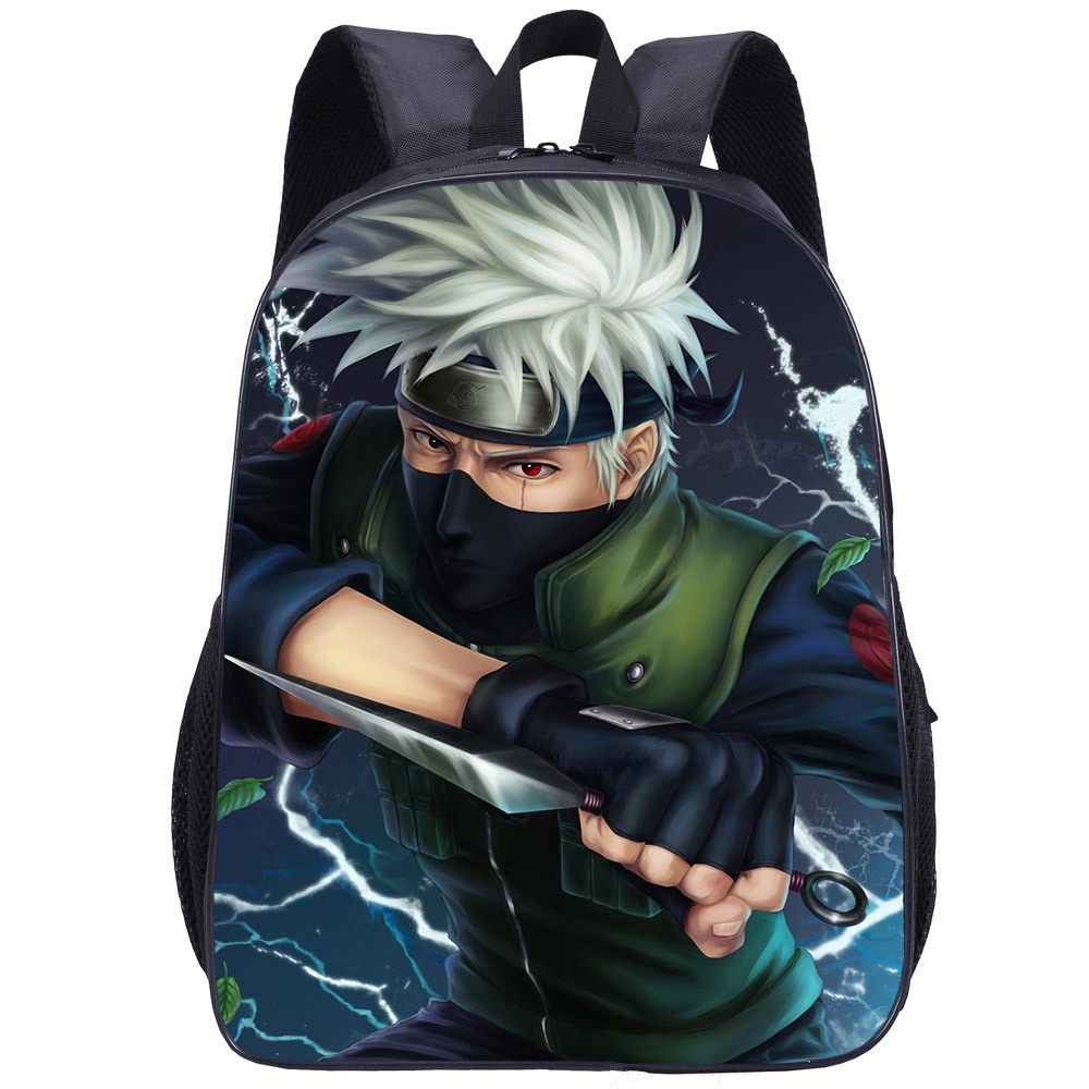 YT2 Naruto Ba Lô Cho Trẻ Em Học Sinh Dung Tích Lớn Thoáng Khí In Thời Trang Cá Tính Đa Năng Túi Nữ T