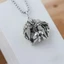 GODD Punk Quỷ Thiên Thần Mặt Dây Chuyền Vòng Cổ Cặp Đôi Choker Hip Hop Xương Đòn Dây Chuyền Vòng Cổ