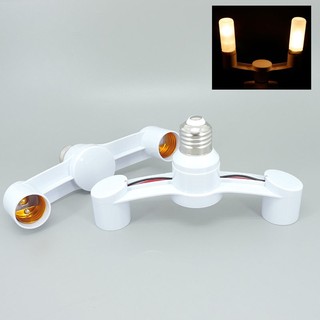 Đuôi Đèn Nối Dài Chuyển Đổi 2 Đầu AC e27 Sang 2 e27