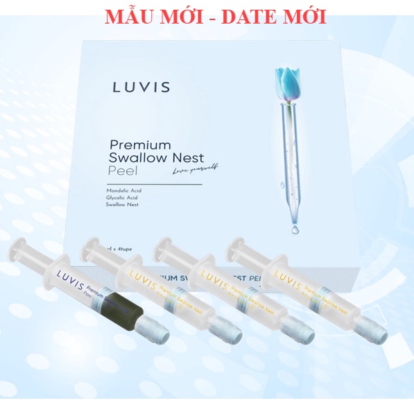 (Đã bán 0) (Ship Hỏa Tốc) Serum Peel Da Tảo Gai LUVIS Giảm Mụn Mờ Thâm Nám