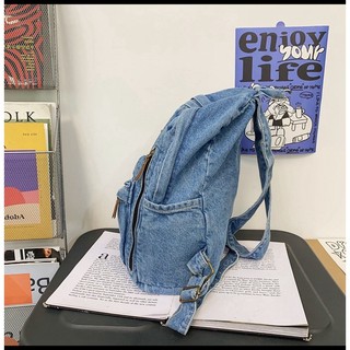 Ba Lô Denim Thời Trang Mới Cho Nam Và Nữ