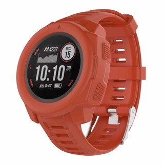 Ốp Bảo Vệ Bằng Silicone Cho Đồng Hồ Garmin Instinct / 2 / Tide / Strateg / Dual Power / Esports