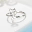Nhẫn Động Vật BTF Trang Sức Nữ Dainty Móc Nhẫn Cho Người Mới Bắt Đầu Nhẫn Độc Đáo