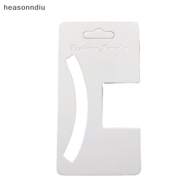 Heasonndiu 50 cái thẻ hiển thị cho kẹp tóc kẹp giấy thẻ đeo đầu thẻ trang trí tóc gói trang sức tự làm đồ trang sức gói bìa cứng kẹp tóc thủ công treo thẻ vn