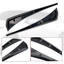 SNUGHOUSE 2 CÁI ABS Universal Air Flow Intake Hole Tương thích Fender Sticker
