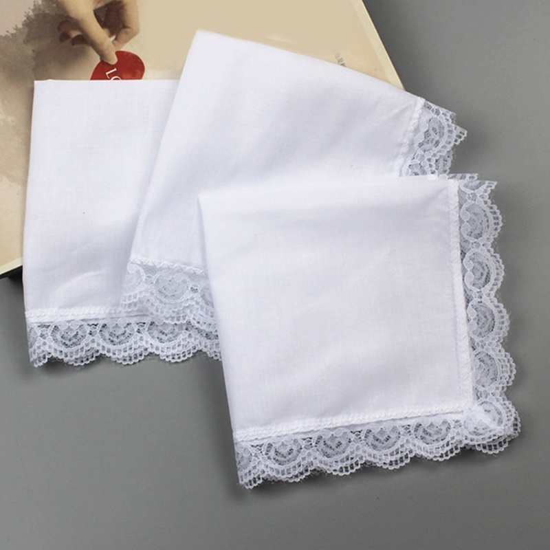 Khăn Tay Cotton Thấm Hút Thêu Họa Tiết Cho Nam Nữ