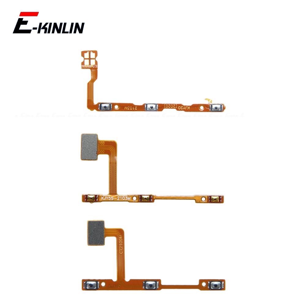 Tắt Tiếng Công Tắc Chìa Khóa Nguồn Ruy Băng Cho Vivo Y19 Y17 Y15 Y10 Y12 Y12s Y12i Y12A Y11 Y11s Y15A Y15C Y15s Điều Khiển Nút Âm Lượng Cáp Mềm Thay Thế Các Bộ Phận