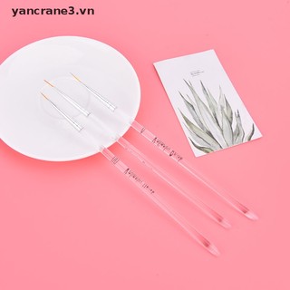 Bộ 3 Cọ Vẽ Trang Trí Móng Tay Nghệ Thuật DIY yancrane3.vn
