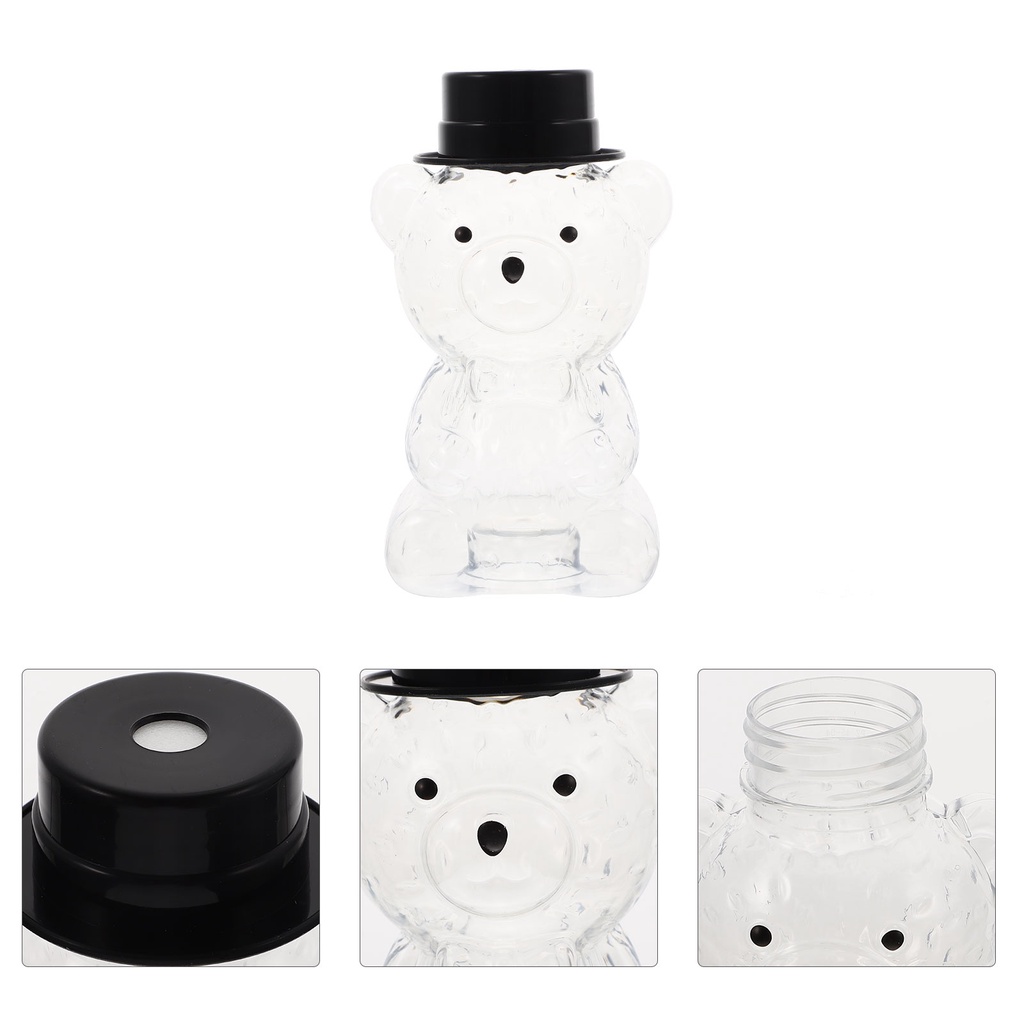 Coffee Airtight Container Clear Lid Drink Containers Plastic Bottles