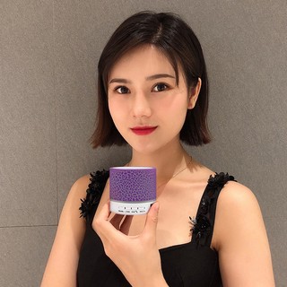Mini Portable Car Sound A9 Dazzle Crack LED không dây Bluetooth 4.1 Loa siênu trên Thẻ TF