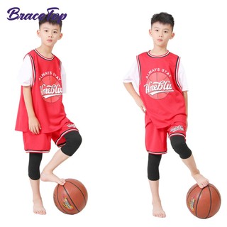 1 Cặp Đệm Bảo Vệ Đầu Gối Hỗ Trợ Chơi Bóng Rổ / Bóng Đá / Bóng Chày / Nhảy Múa Tiện Dụng Cho Bé