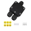 Hộp đầu cuối NOTE1 / Đầu nối cáp điện ngoài trời chống nước G712 Tee 1 trong 2 có thiết bị đầu cuối