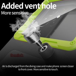 SHELLBOX ốp lưng chống nước Professional Diving Phone Case chống nước for iPhone 16 15 ProMax 11/12/13/14 Pro Max 6/7/8/SE XR XS MAX X 14 Plus Casing 15M Underwater Super Waterproof Depth Cover