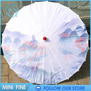 [Dù múa cổ xưa Vải lụa nữ ô cho trang phục Sự kiện đám cưới