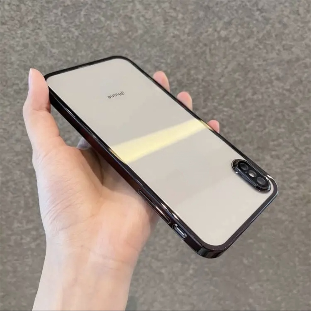 Ốp Điện Thoại TPU Mềm Mạ Điện Chống Sốc In Hình One piece Cho iphone 6S / 7 / 8Plus X / XS XR XS MAX 11