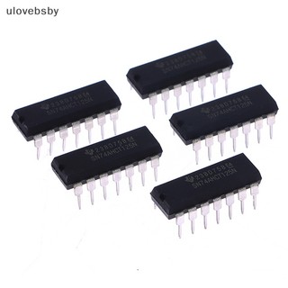Set 5 Chip Linh Kiện Điện Tử SN74AHCT125N 74AHCT125 74AHCT125N DIP-14
