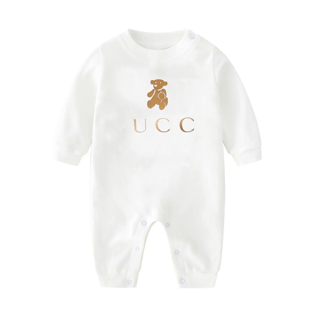 Áo Liền Quần Cho Bé Sơ Sinh Quần Áo Dài Tay Thiết Kế Cotton Romper Quần Áo Trẻ Sơ Sinh Bé Trai Bé Gái Jumpsuits 99KQ