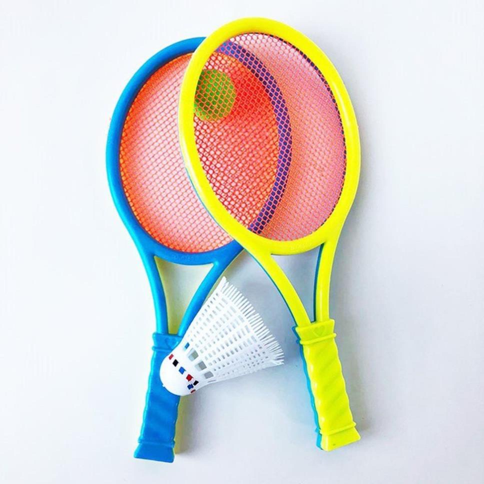 [HỎA TÔC HCM]VỢT CẦU LÔNG CHO BÉ,TENNIS BẰNG NHỰA THỂ THAO CHO BÉ ( SIZE TO)