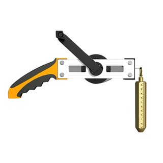 Băng gạc dầu bằng thép Carbon Bang 5 10 15 20 30M Thước đo với đồng thau PlumbBob