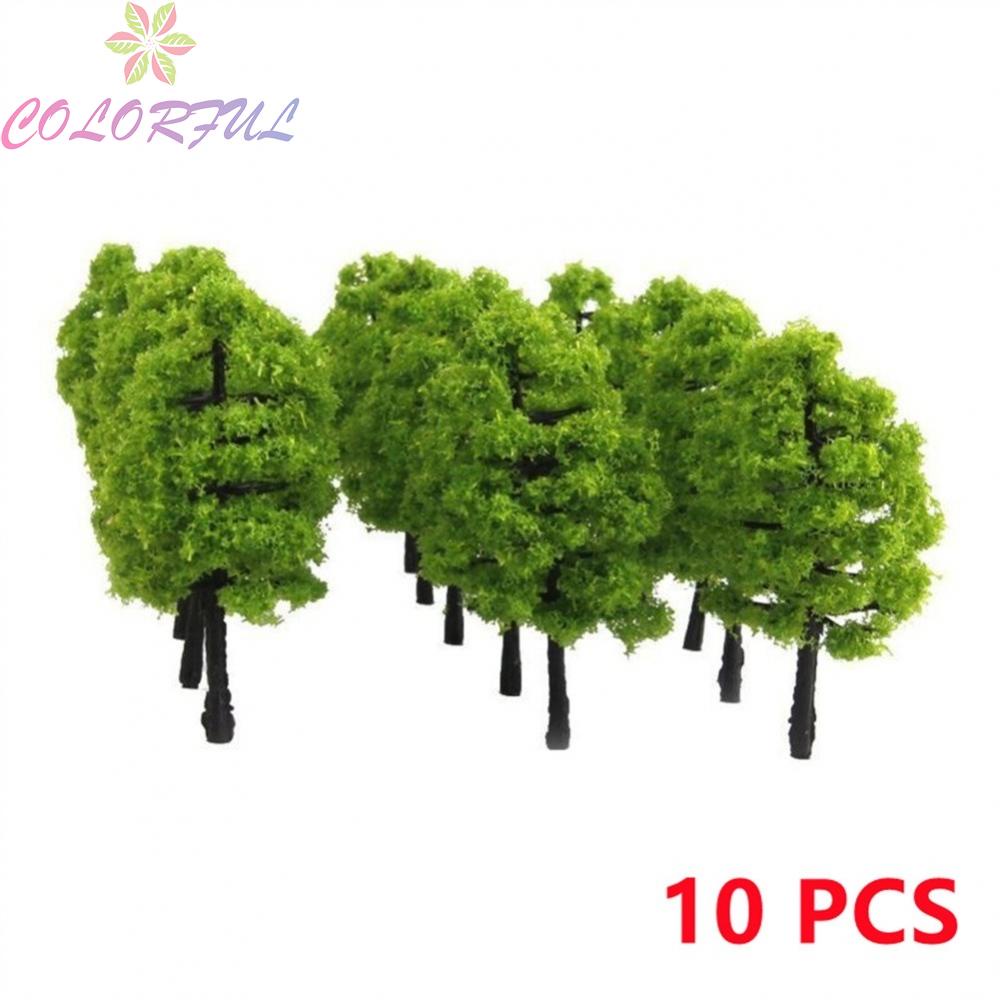 【COLORFUL】Architecture Model Trees Artificial Model Scenery Train Tree Trees Brand New
