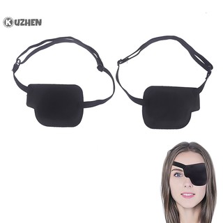 Kuzhen eye patch unisex black single eyepatch có thể giặt được bịt mắt có thể điều chỉnh hot