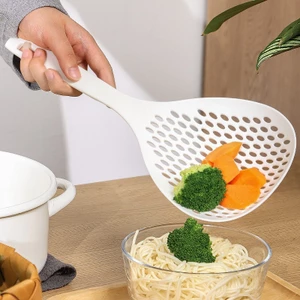 Vá vớt mì phở bún miến - Muôi vớt đồ ăn dạng lưới cỡ lớn SUNNY DAY