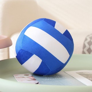 MCODECOVED Mô Phỏng Bóng Chuyền Sang Trọng Đồ Chơi Phòng Khách Thoải Mái Búp Bê Bóng Đá Sáng Tạo Búp Bê Ném Gối Ngủ Gối Quà Tặng Sinh Nhật Trang Trí Nhà Bóng Rổ Đồ Chơi Nhồi Bông