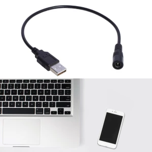 Niki 11 8 USB sang DC5V Dây cáp nguồn USB Nam đến 5 5x2 1mm Dây kết nối nữ