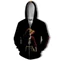 SY3 ONE PIECE Áo Khoác Luffy Gear Cosplay Unisex Top Dài Tay Dây Kéo Áo Khoác Thời Trang Anime Casual 3D Áo Khoác Ngoài Plus Kích Thước