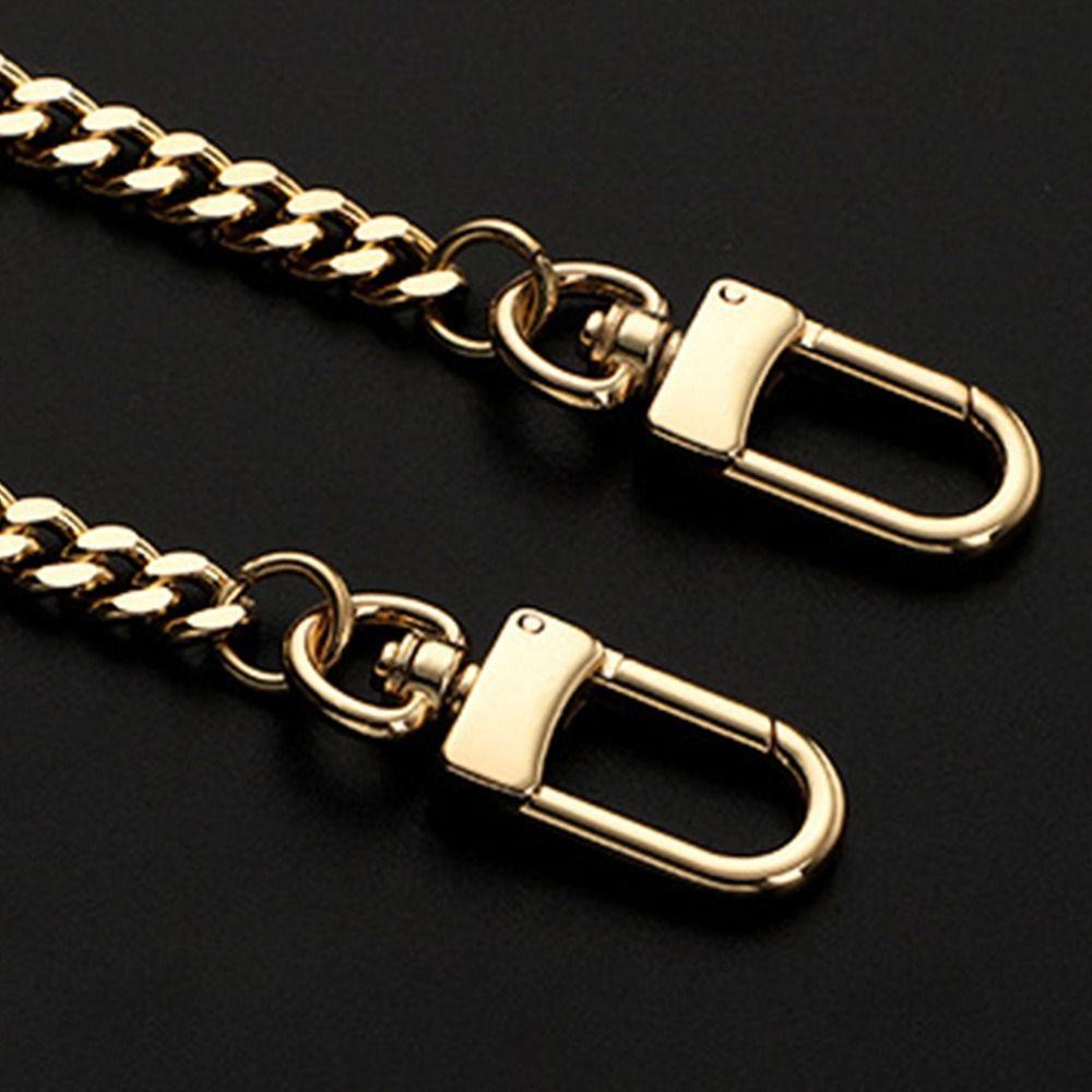 Túi xách YMIFI Tay cầm Túi đeo vai chất lượng cao Dây xích kim loại Dây chuyền đính cườm dài