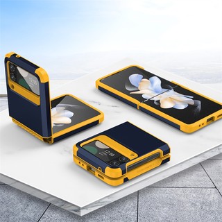 Giáp Cao Su Bản Lề Ốp Lưng Samsung Z Flip 6 Xe Đẩy Gấp Bản Lề Full Matte Bảo Vệ Vỏ Điện Thoại Z Flip 6 Flip 5 Vỏ Pc Cứng