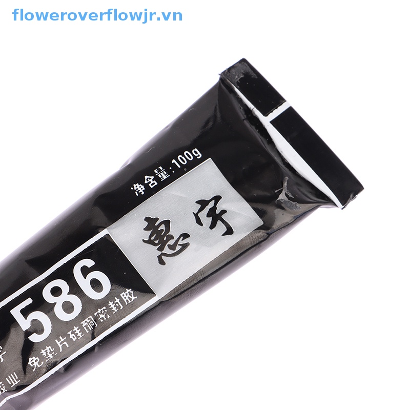 Keo Dán Silicon Màu Đen 586 Không Cần Đóng Dấu Cho Xe Hơi