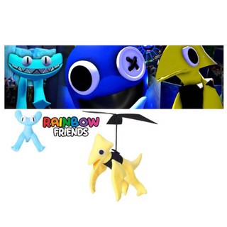 Rainbow Friends Chapter 2 Cyan Plush Toy Yellow Friend Soft Stuffed Doll Gift