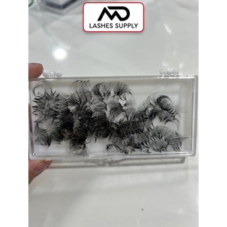 Mi fan 14D độ cong C - CC - D, độ dày 0.5 - 1 hộp 1000 fan - dụng cụ nối mi