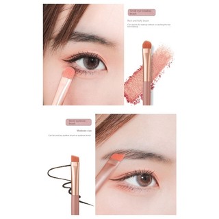 [ALIENBENSON] Set 8 Cọ Trang Điểm Mini Lông Mềm Và Hộp Đựng Hình Bánh Macaron Hoàn Hảo Cho On-The-Go Touch Ups