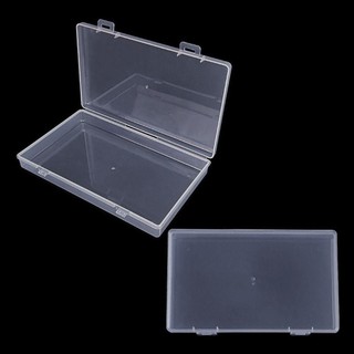 Hộp đựng hạt trang sức ALMA1, Hộp lưu trữ vuông bằng nhựa, Hộp đóng gói trong suốt 5 hộp đựng dụng cụ điện
