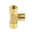 JUIC Vòi Barb, Tee Loại Đồng Ống Khớp, Bền 1 / 8 "1 / 2" 3 / 4 "1" Ống Đồng Lắp Ống Khí Nén Khớp Nối Bộ Chuyển Đổi Ống PE PU