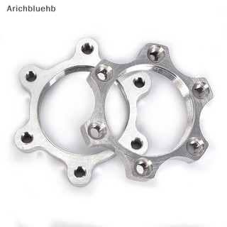 < Arichbluehb > Xe Đạp Freewheel Ren Hub Đĩa Phanh Cánh Quạt 6 Bu Lông Mặt bích Adapter Bán